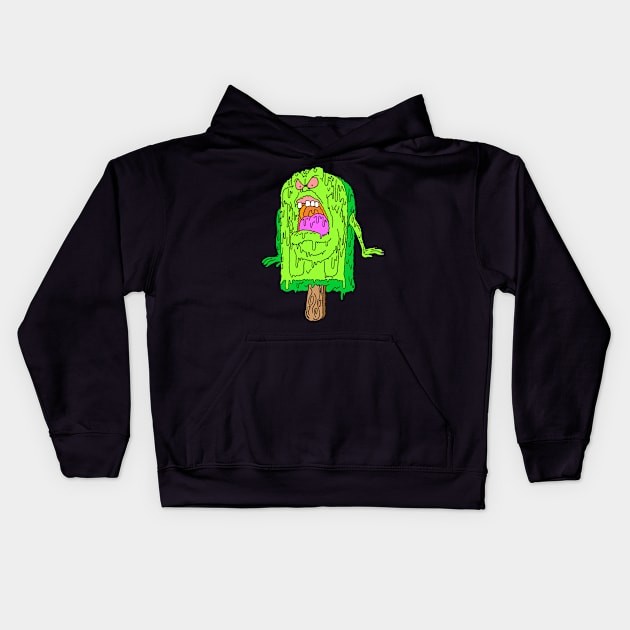 Slime Pop Kids Hoodie by stupidworld